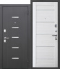 Дверь мет. 7,5 см Серебро Гарда  Астана милки(960)мм правая  ФЙ